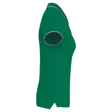 Polo de manga corta mujer