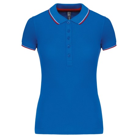 Polo de manga corta mujer