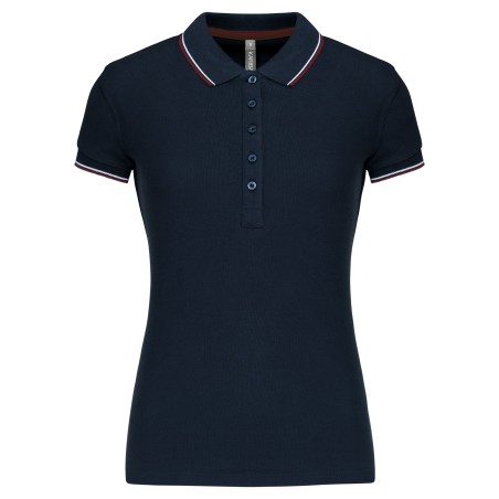 Polo de manga corta mujer