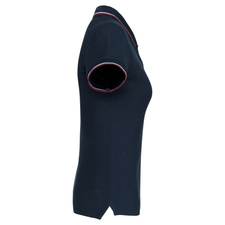 Polo de manga corta mujer