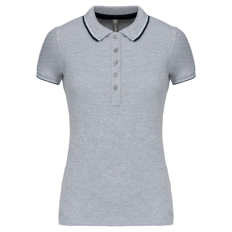 Polo de manga corta mujer