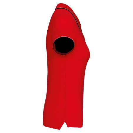 Polo de manga corta mujer