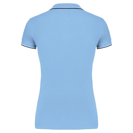 Polo de manga corta mujer