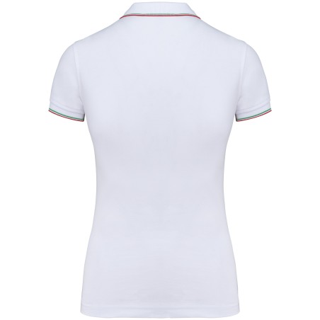 Polo de manga corta mujer