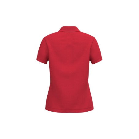 Ladies’ short-sleeved piqué polo shirt
