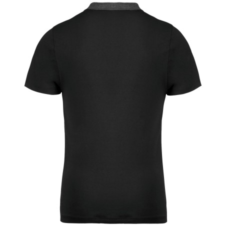 Polo jersey bicolor hombre