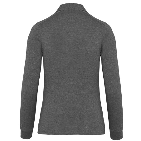 Polo jersey manga larga mujer