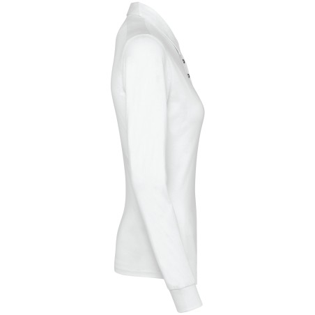 Polo jersey manga larga mujer