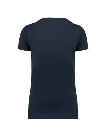 Camiseta Supima® cuello de pico manga corta mujer 2