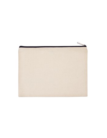 Cotton canvas pouch - large 2