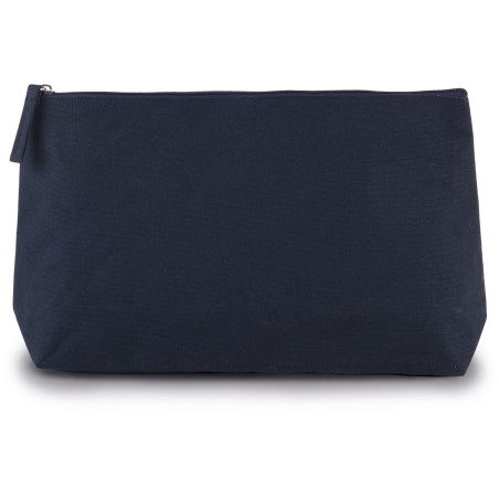 Cotton canvas toiletry bag