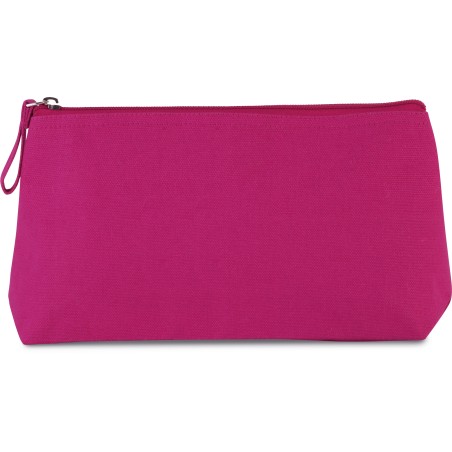 Cotton canvas toiletry bag
