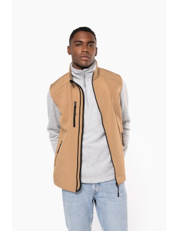 Chaleco softshell hombre