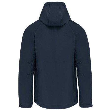 Chaqueta softshell con capucha extraíble hombre