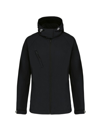 Chaqueta softshell con capucha extraíble mujer 2