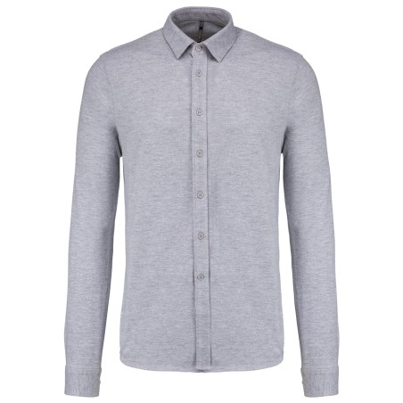 Camisa Piqué Manga larga