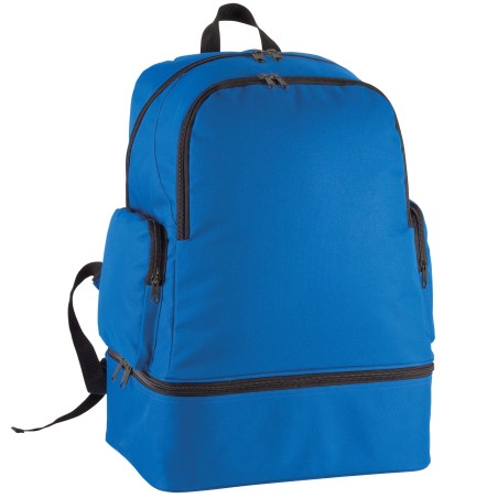 Team sports backpack with rigid bottom - 42L