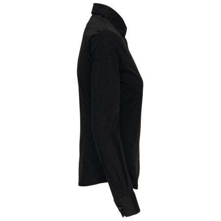 Camisa stretch manga larga mujer