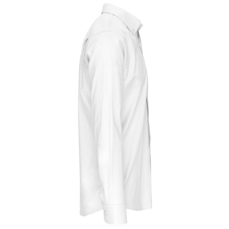 Camisa oxford manga larga hombre