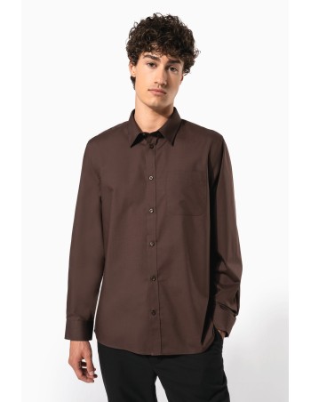 Camisa popelina de polialgodón de fácil cuidado hombre
