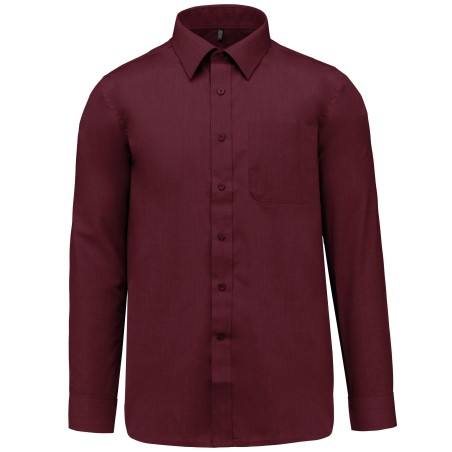Men\\\'s easy-care polycotton poplin shirt