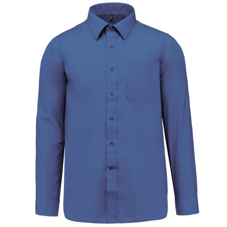Camisa popelina de polialgodón de fácil cuidado hombre