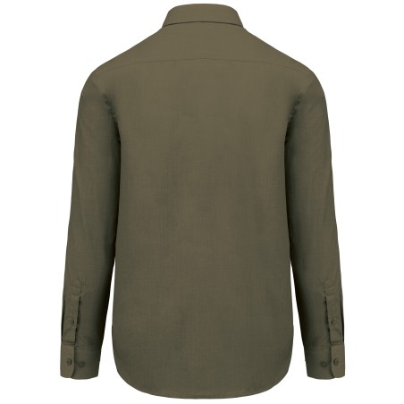 Men\\\'s easy-care polycotton poplin shirt