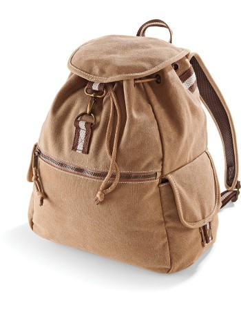 Vintage Canvas Backpack 2
