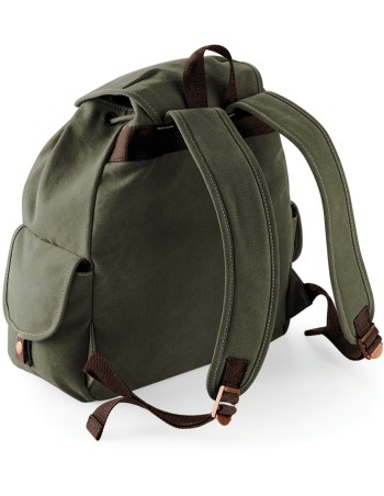 Mochila Canvas Vintage 2