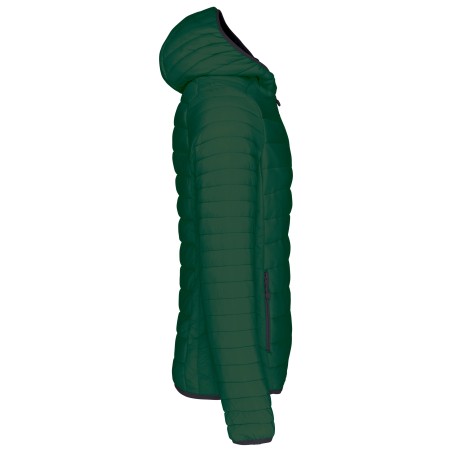 Chaqueta acolchada y ligera con capucha hombre