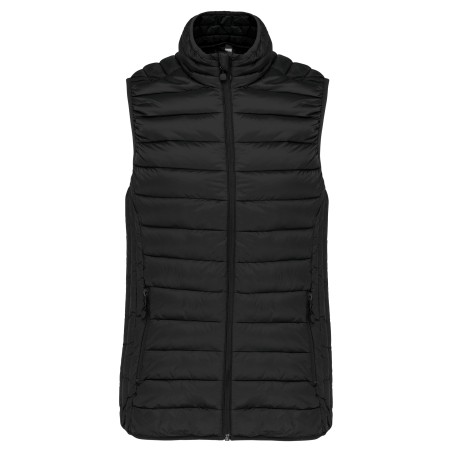 Ladies\\\' lightweight sleeveless padded jacket