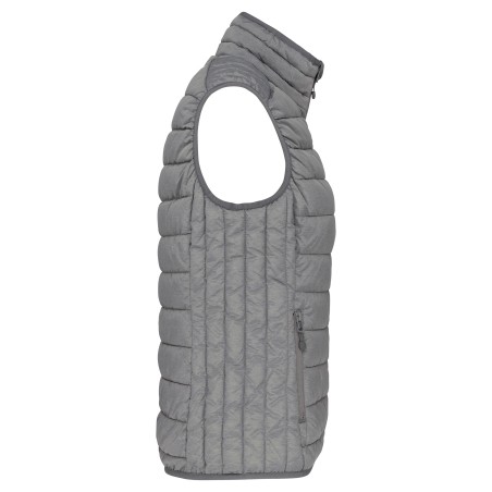 Ladies\\\' lightweight sleeveless padded jacket