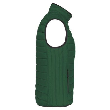 Ladies\\\' lightweight sleeveless padded jacket