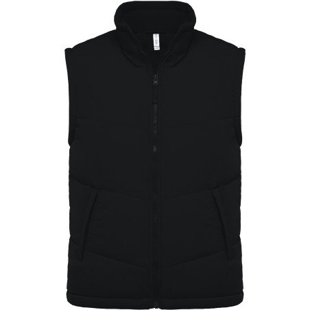 Fleece lined bodywarmer