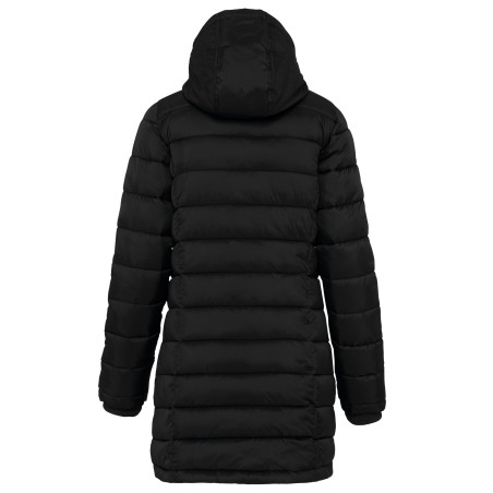 Parka ligera acolchada con capucha para mujer