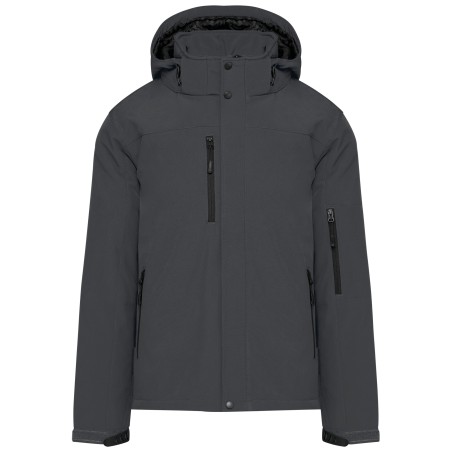 Parka softshell acolchada con capucha hombre