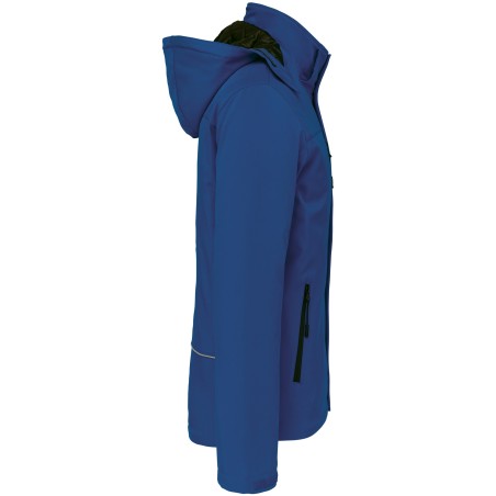 Parka softshell acolchada con capucha hombre