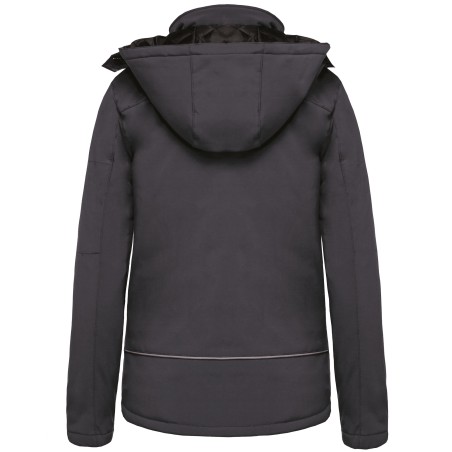 Parka softshell acolchada con capucha mujer