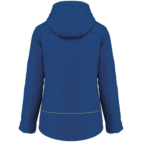 Parka softshell acolchada con capucha mujer