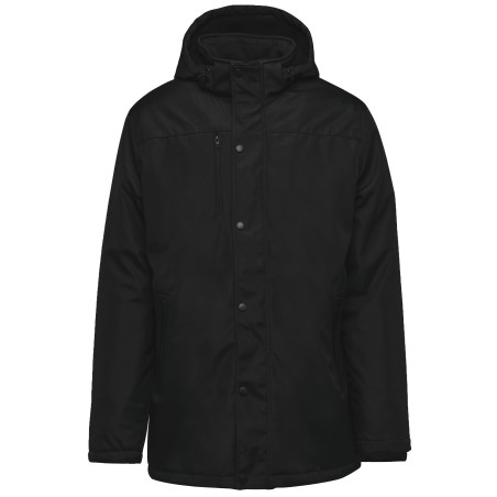 Parka con capucha extraíble