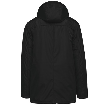 Parka con capucha extraíble
