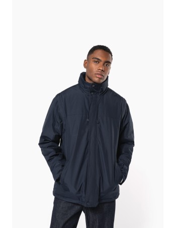 Men\\\'s removable-sleeve jacket