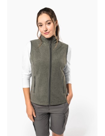 Chaleco micropolar mujer