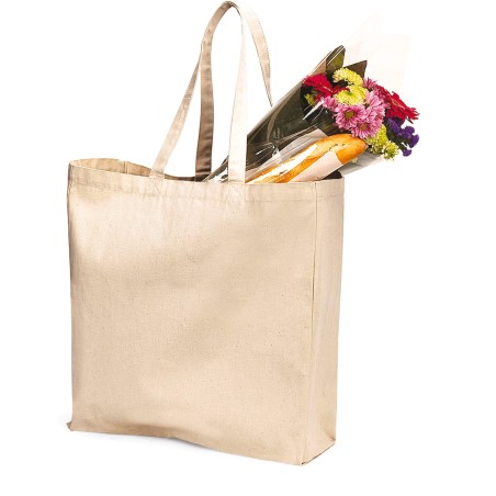Bolsa de compra de algodón