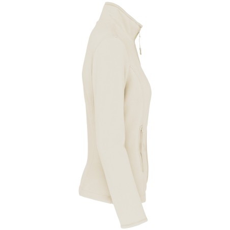 Chaqueta micropolar con cremallera mujer