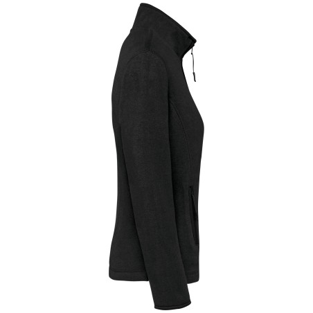 Chaqueta micropolar con cremallera mujer