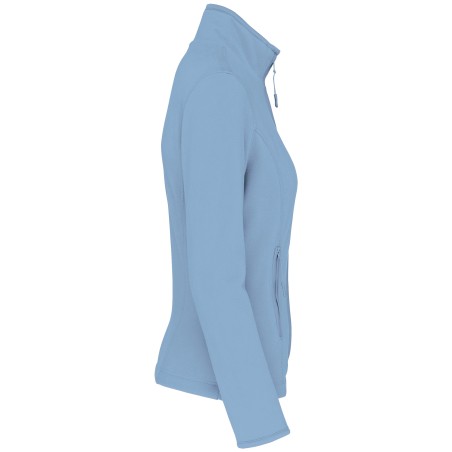 Chaqueta micropolar con cremallera mujer