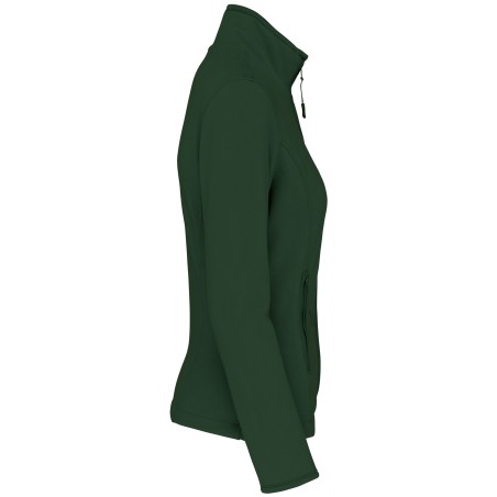 Chaqueta micropolar con cremallera mujer