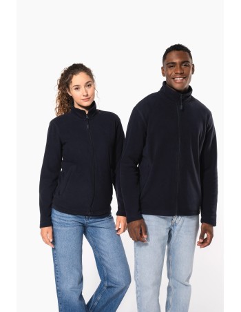 Full zip microfleece jacket