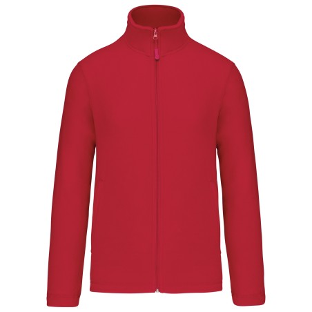 Full zip microfleece jacket